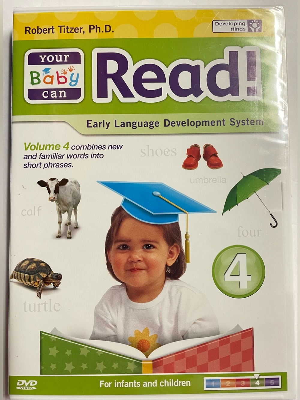 Your Baby Can Read! Volume 4 DVD Video Early Language Development System - NEW